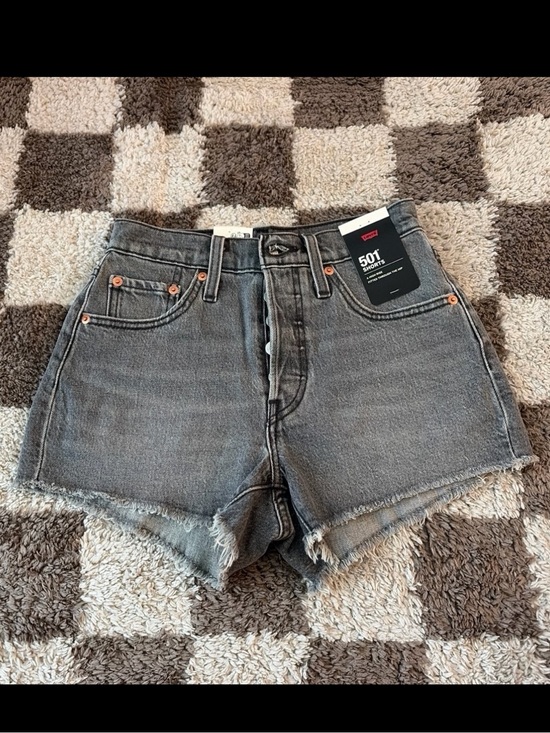 Levi's Pants - Levi’s 501 denim shorts gray/washed black